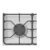 WHG640SC Westinghouse 60cm 4 Burner Stainless Steel Gas Cooktop